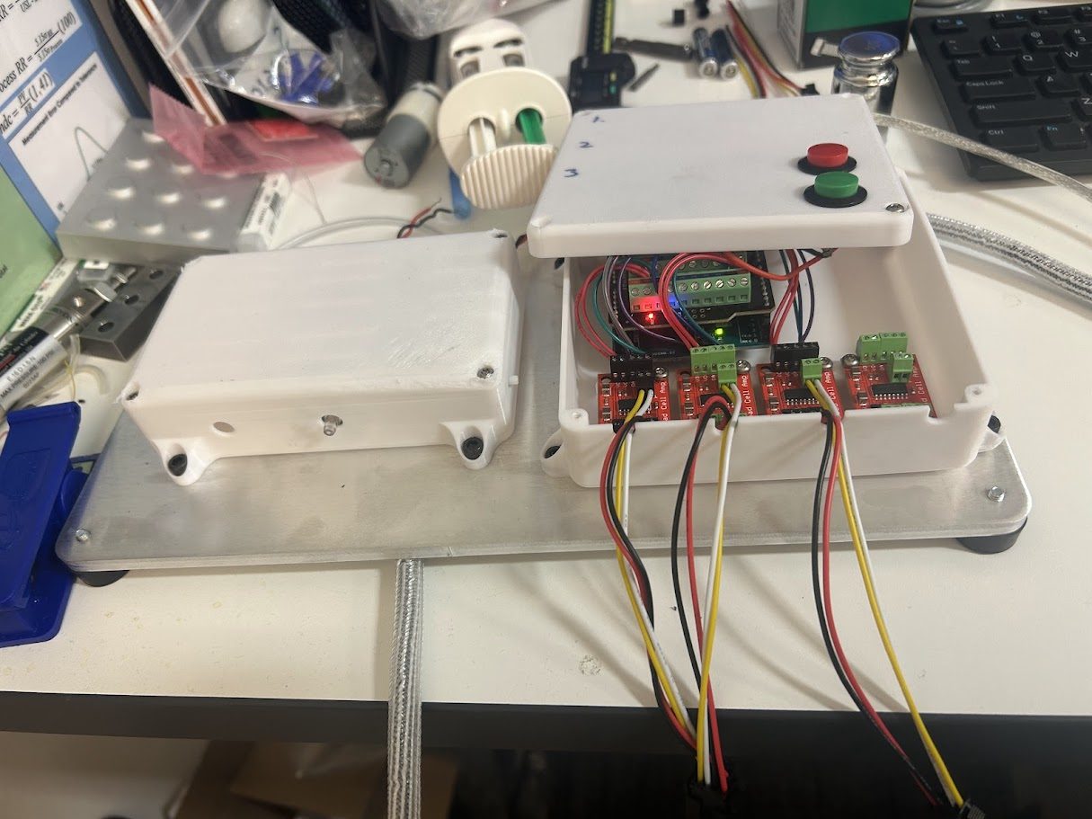 Prototype mid-build with driver boards and wiring