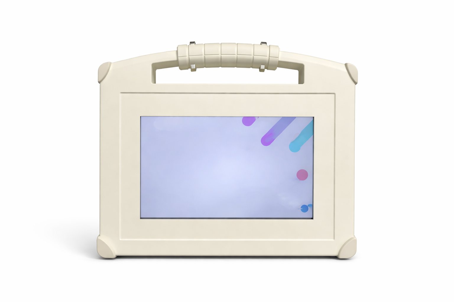Rugged handheld medical monitor housing
