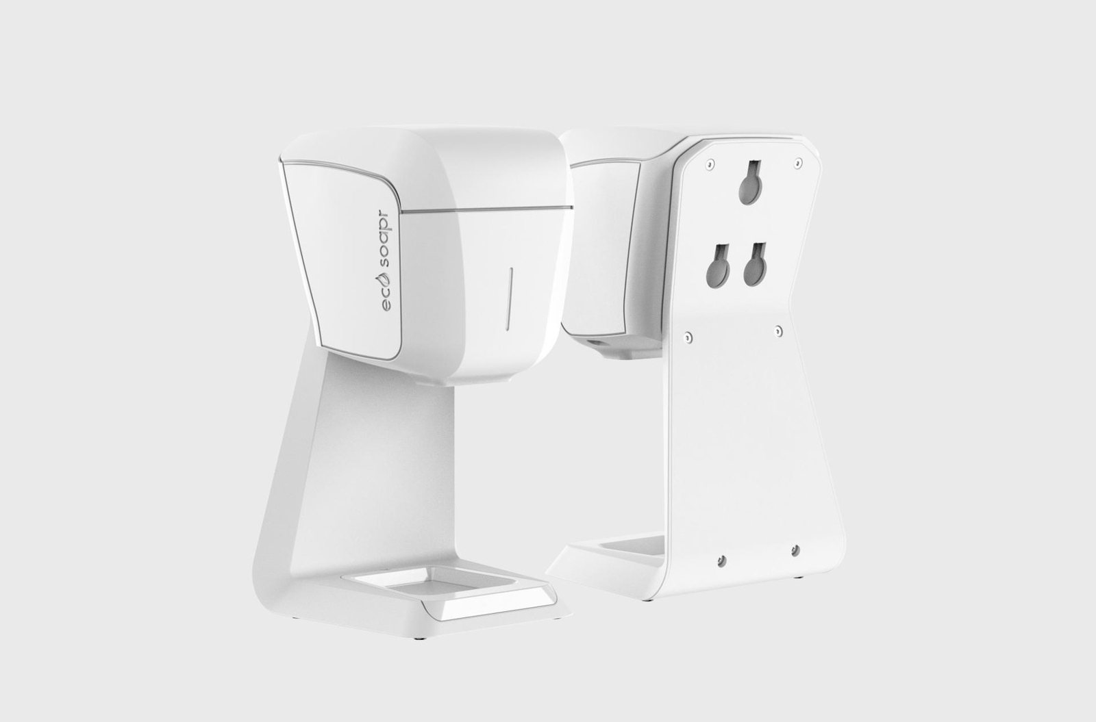 Eco Soapr soap shredder render, consumer product design and engineering